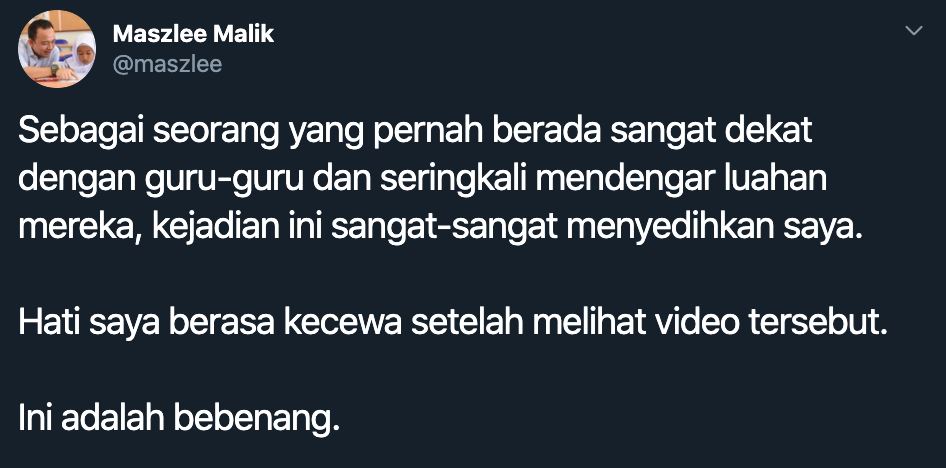 bekas menteri pendidikan luah rasa kecewa isu tular guru dipaksa merangkak dalam kelas