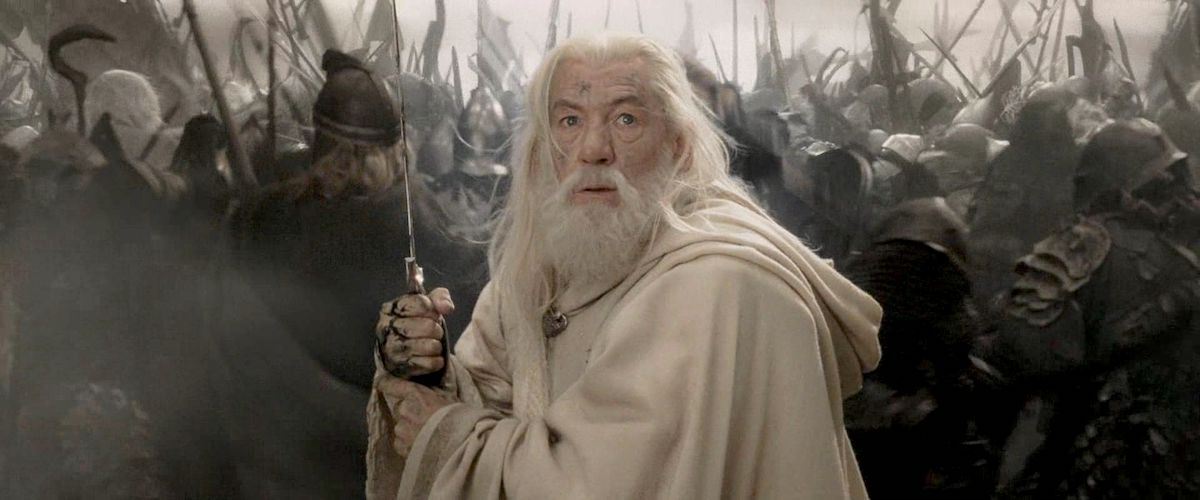 ‘‘ini hari yang sangat istimewa,’’ gandalf terima vaksin covid-19