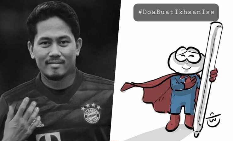 kartunis terkenal, artortoise meninggal dunia, ‘‘arwah banyak lukisan viral,’’ 