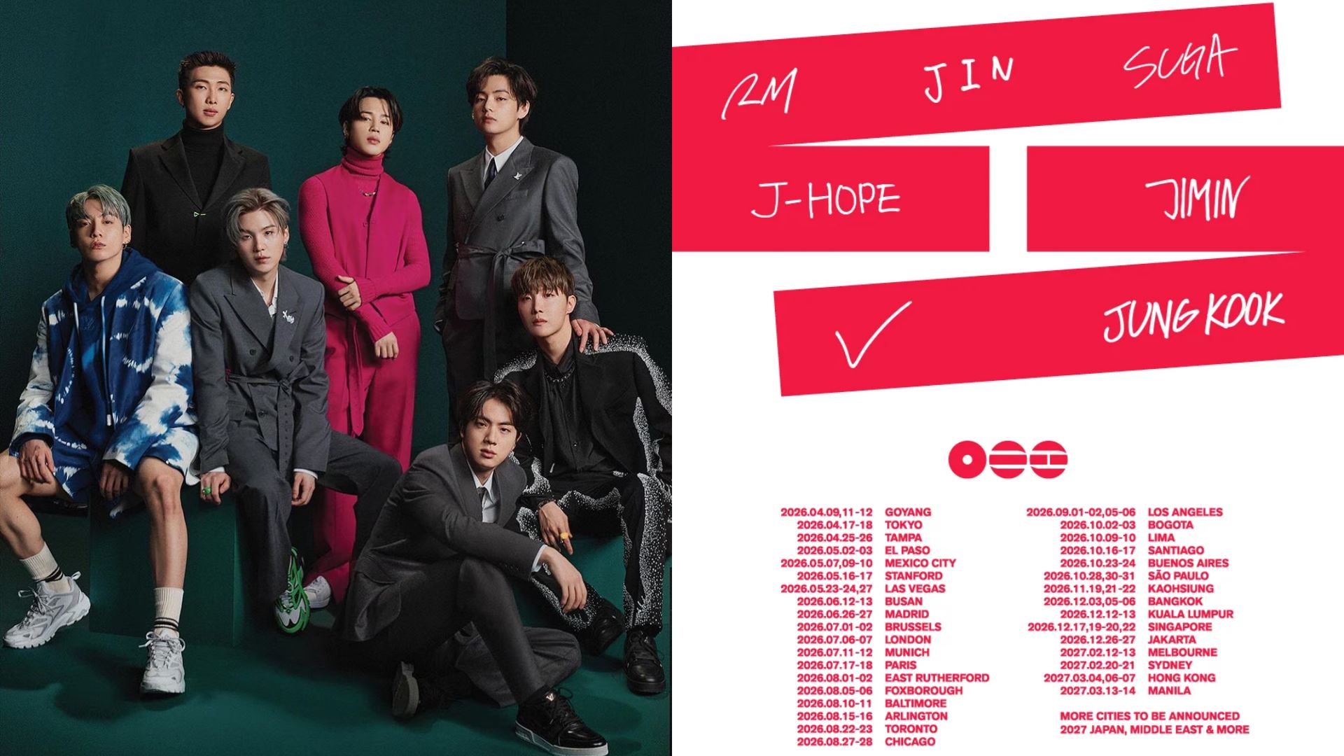 ARMY Sudah Bersedia? BTS Kembali ke Kuala Lumpur Selepas 11 Tahun, Dua Malam Konsert Demi Peminat