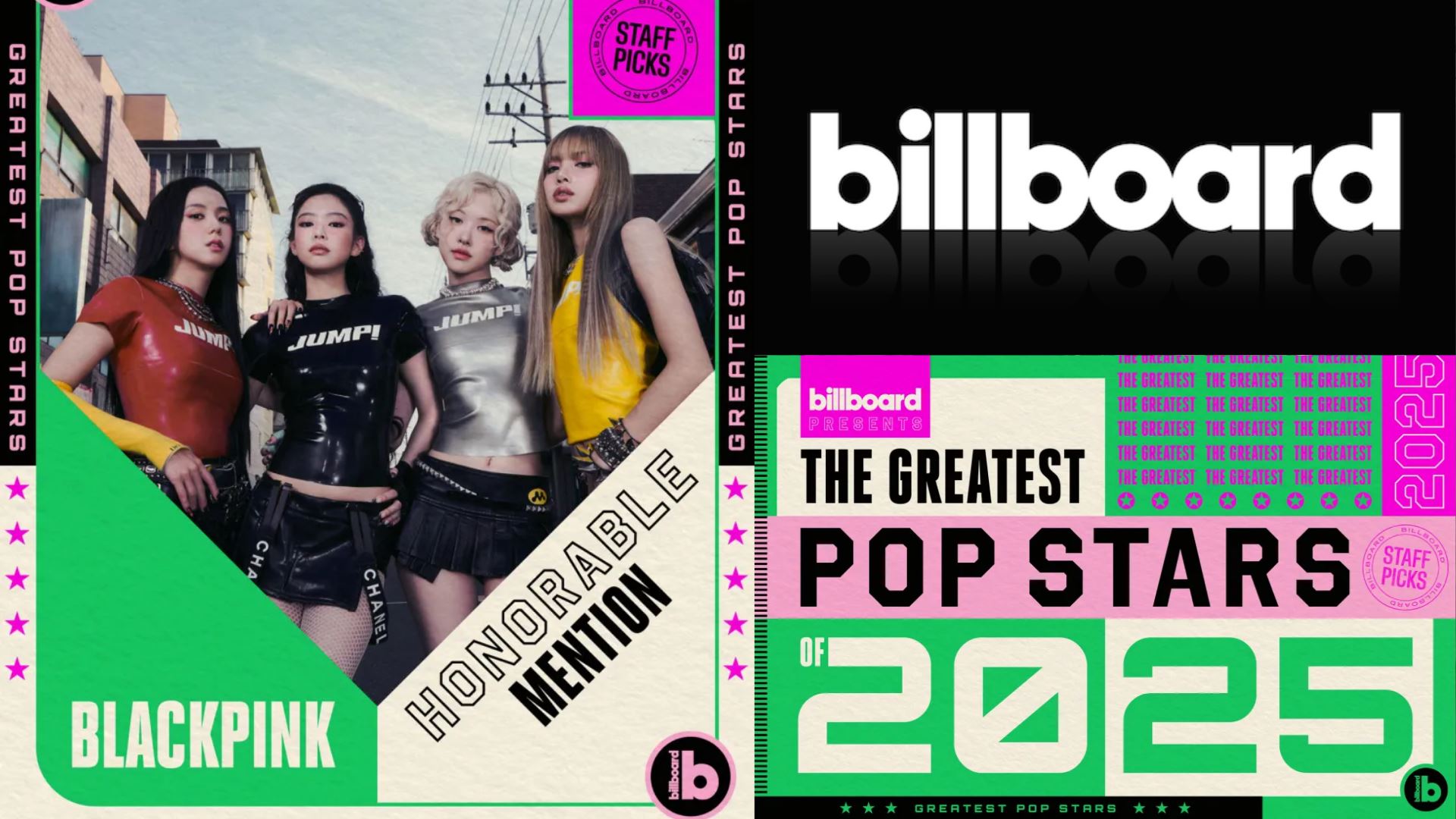 BLACKPINK Jadi Satu-Satunya Artis K-pop Dalam Senarai ‘Greatest Pop Star of 2025’ Billboard