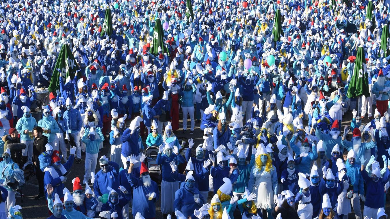 3,500 manusia sanggup kumpul demi perhimpunan smurf walau covid-19 tular