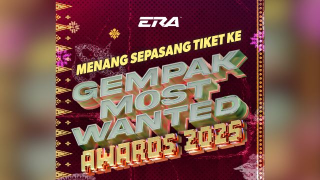 Menangi Sepasang Tiket Ke Gempak Most Wanted Awards 2025