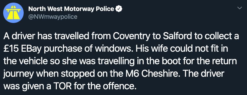 sorok isteri dalam but kereta ketika pkp, lelaki ditahan pihak berkuasa