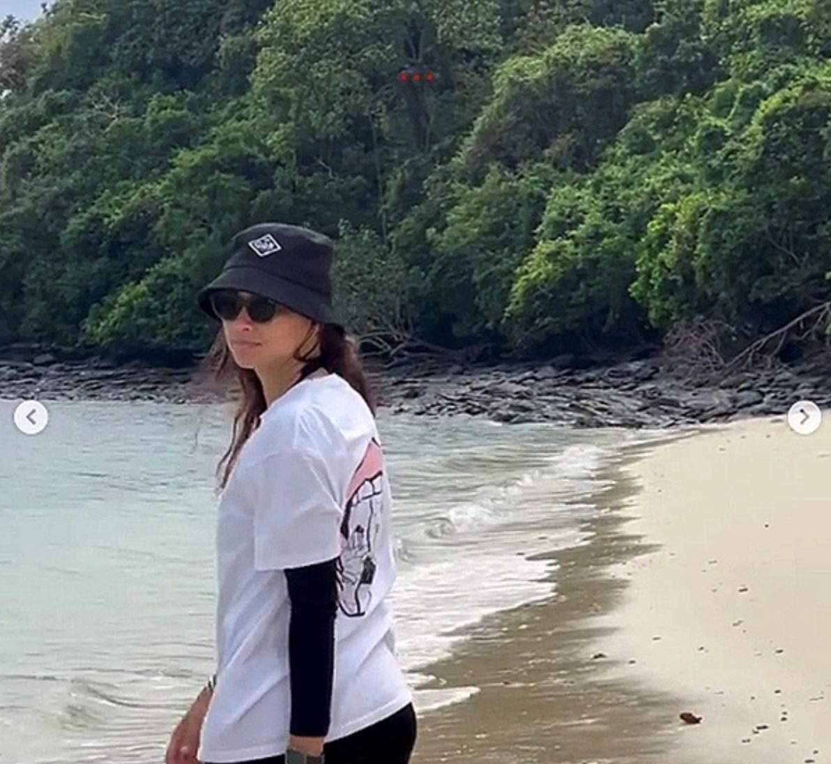 natasha hudson tampil dengan imej freehair?