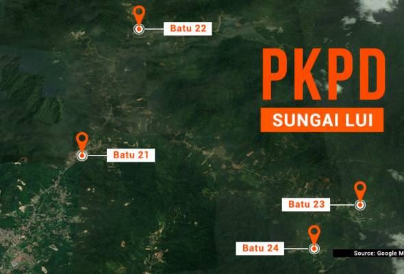 perintah kawalan pergerakan diperketatkan di satu kawasan di hulu langat mulai tengah malam ini