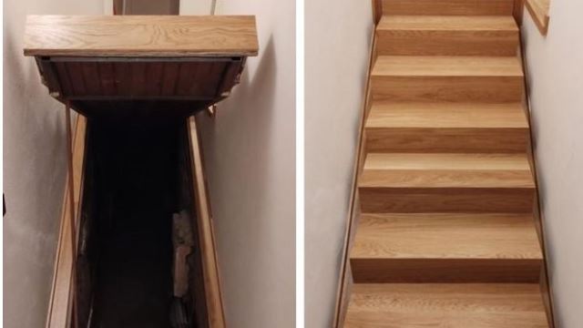 terjumpa tangga misteri dalam rumah, waktu beli langsung tak perasan