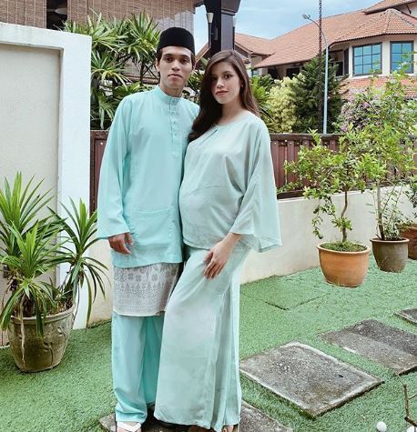 timang puteri sulung, nazmi faiz beri nama maria miqayla, ‘’tahniah daddy mi..’’