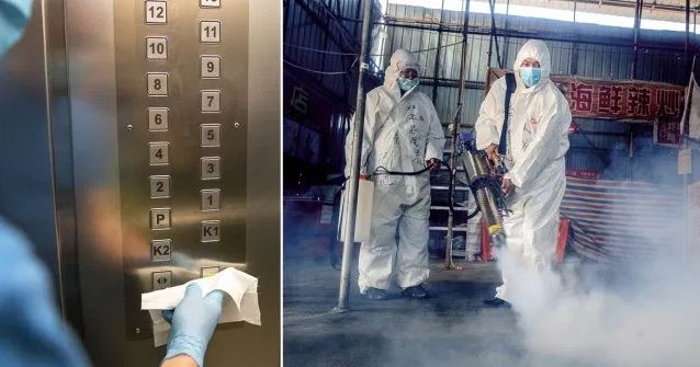 wanita tiada gejala covid-19 jangkiti 71 mangsa lain lepas guna lif apartment di china