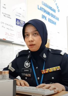scammer cuba perdaya wanita, tak sangka wanita itu pegawai polis