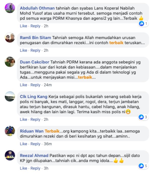 [video] anggota polis dipuji bantu oku pekak dan bisu buat laporan 