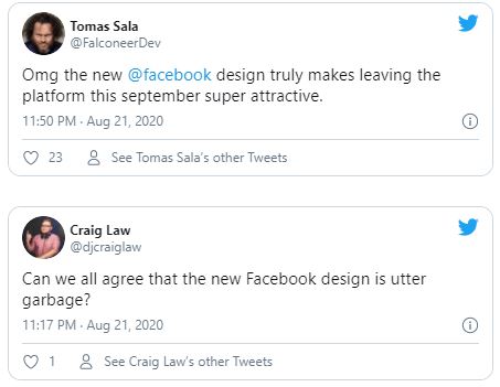 design baru facebook hadir pada semua pengguna bulan depan tapi ramai kata buruk?