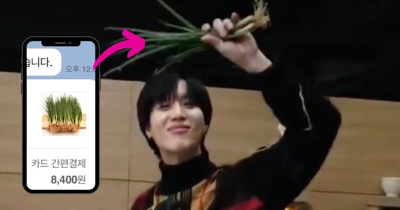 1,000 kotak daun kucai laris terjual demi taemin 