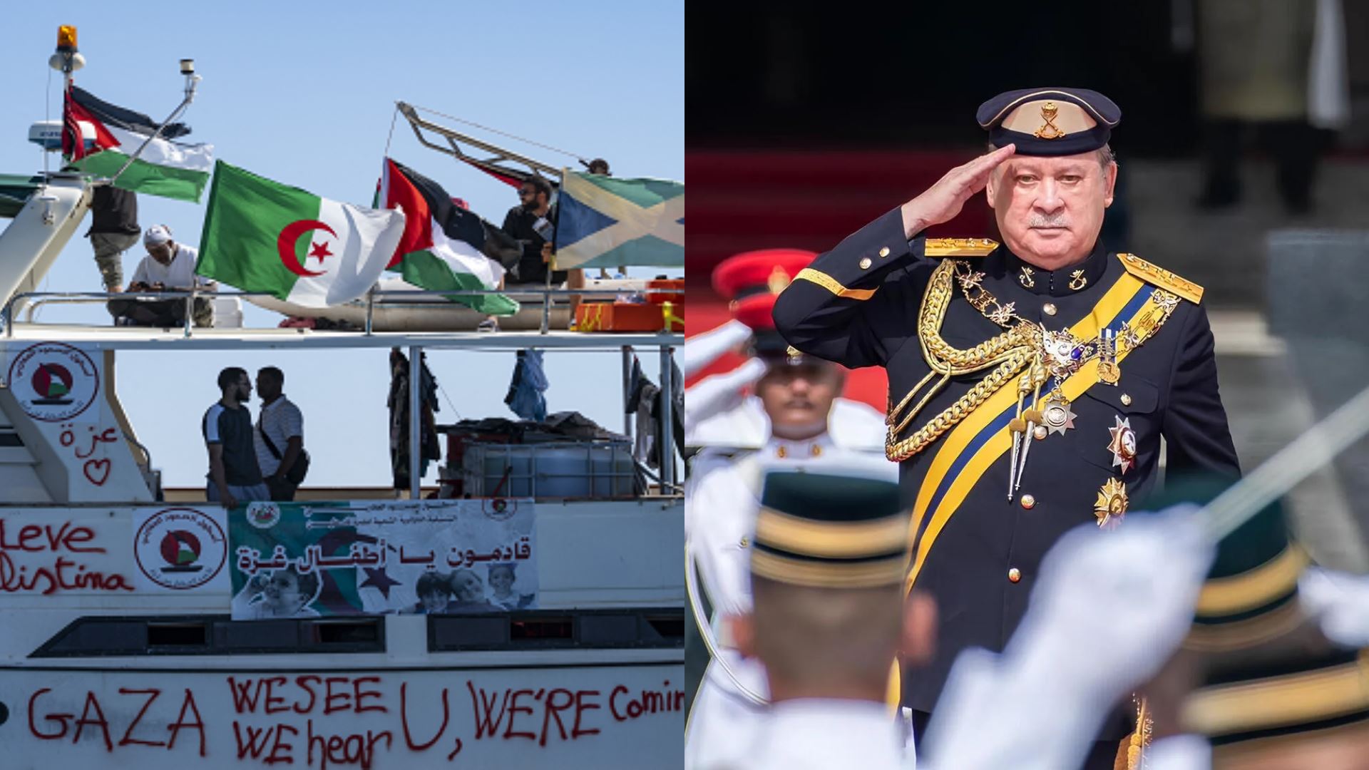 “Global Sumud Flotilla Bukti Semangat Kemanusiaan Tanpa Batas…” – Agong