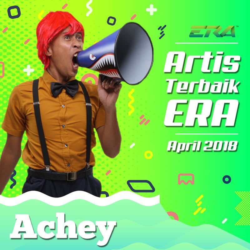 artis terbaik era april 2018: achey