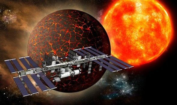 video rakaman matahari kedua kejutkan orang ramai