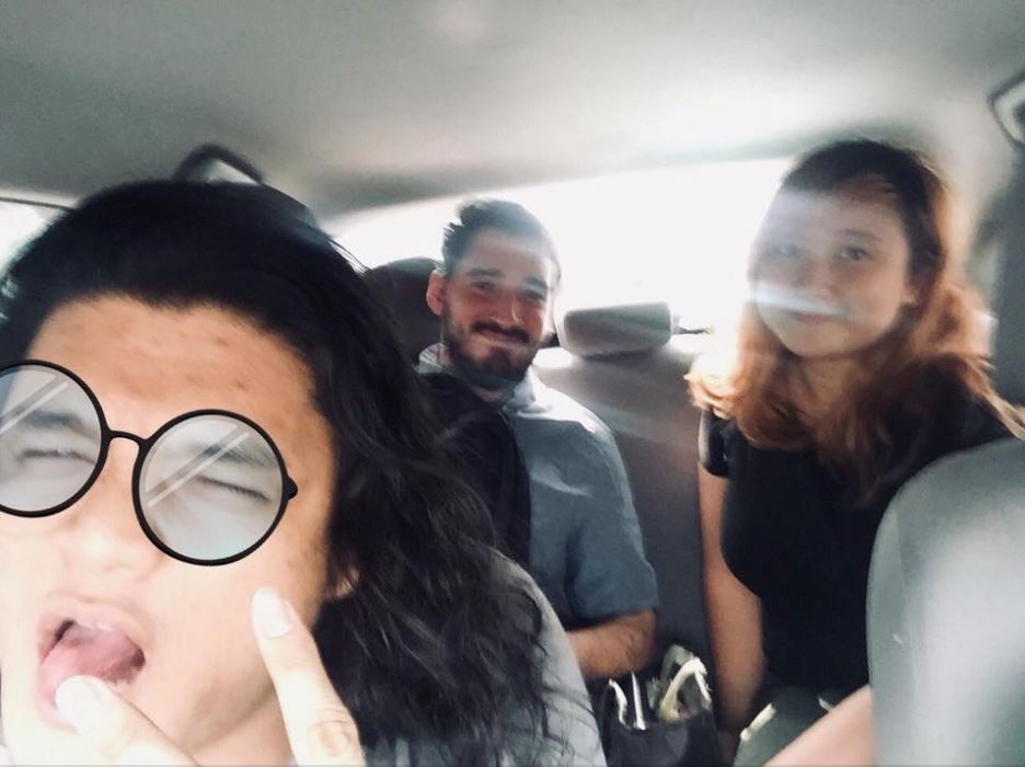 lelaki dapat ex gf bersama kekasih baru sebagai penumpang