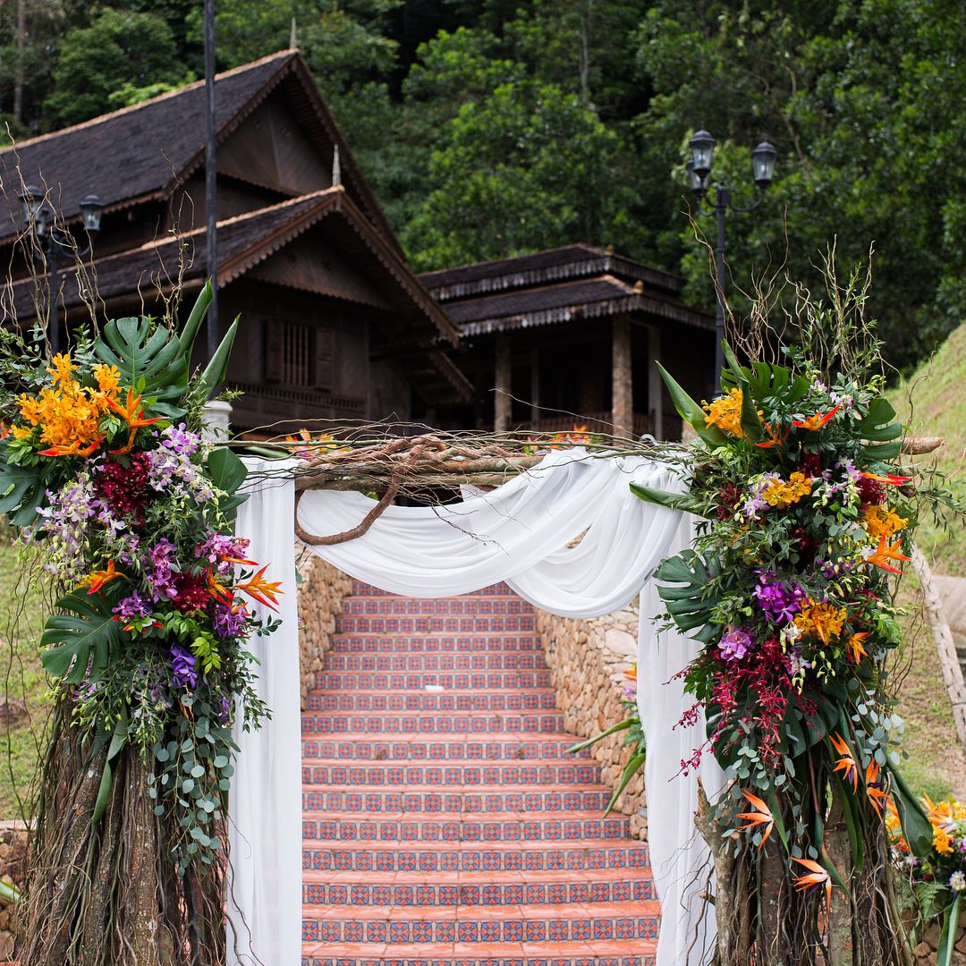 wedding planner dedah harga pelamin yuna yang viral