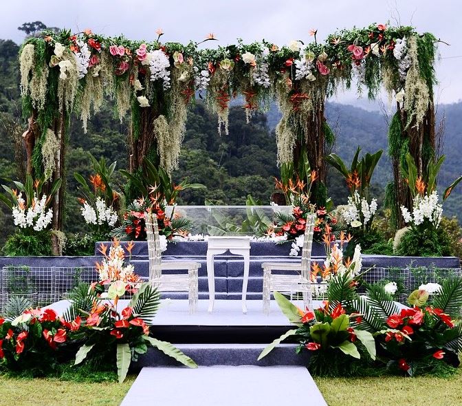 wedding planner dedah harga pelamin yuna yang viral