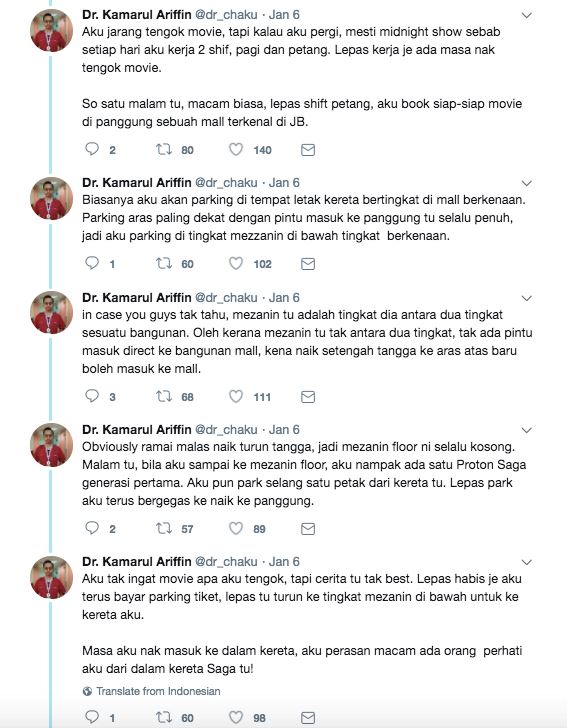 doktor ni cerita pengalaman seram di parkir ada suara minta tolong, tapi..