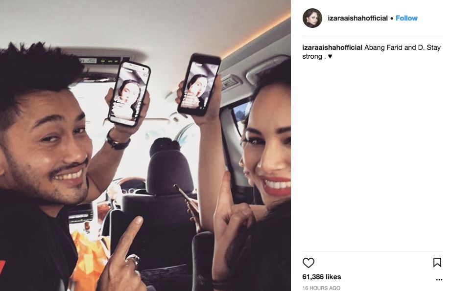 makin ramai artis beri sokongan pada farid dan diana