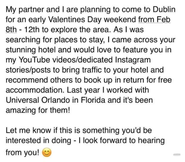 bila insta famous tebal muka minta penginapan percuma di hotel, ni respond hotel tu