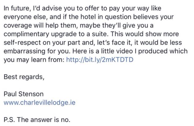 bila insta famous tebal muka minta penginapan percuma di hotel, ni respond hotel tu