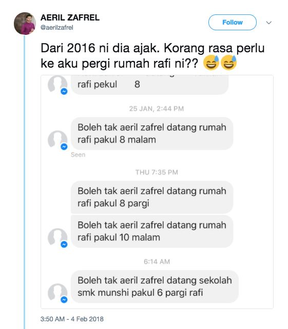 dari 2016 peminat misteri ni ajak aeril zafril datang rumah