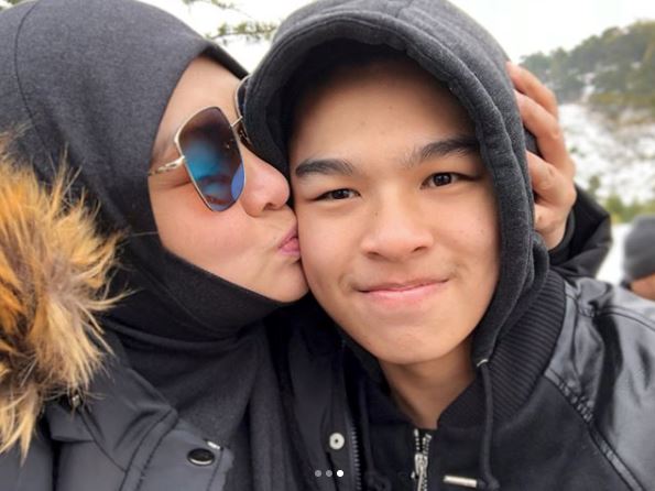 hantar anak belajar al-quran di turki, luahan abby abadi sebagai ibu buat netizen sebak