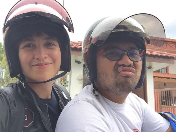 johan basuh baju guna tangan, ozlynn tak buli suami