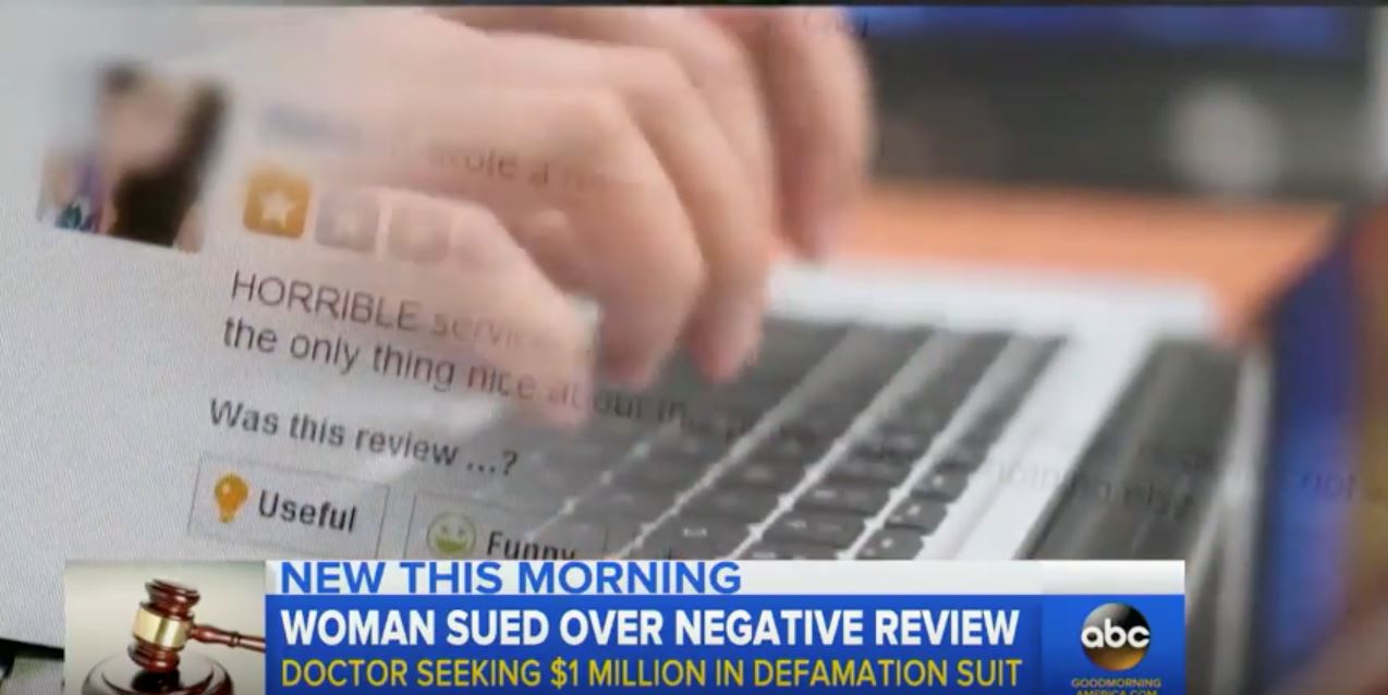 bagi online review 1 bintang, pesakit kena saman dengan doktor