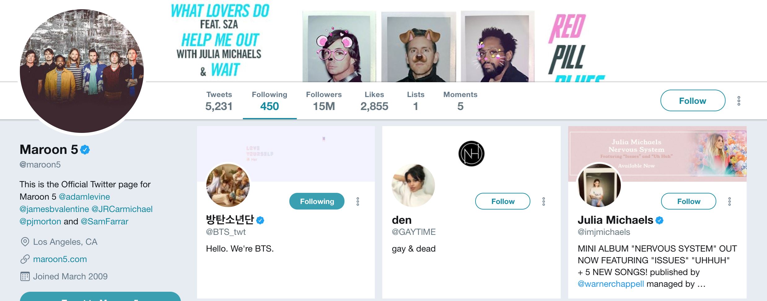 bekerjasama dengan bts, respon maroon 5 buat peminat menjerit !