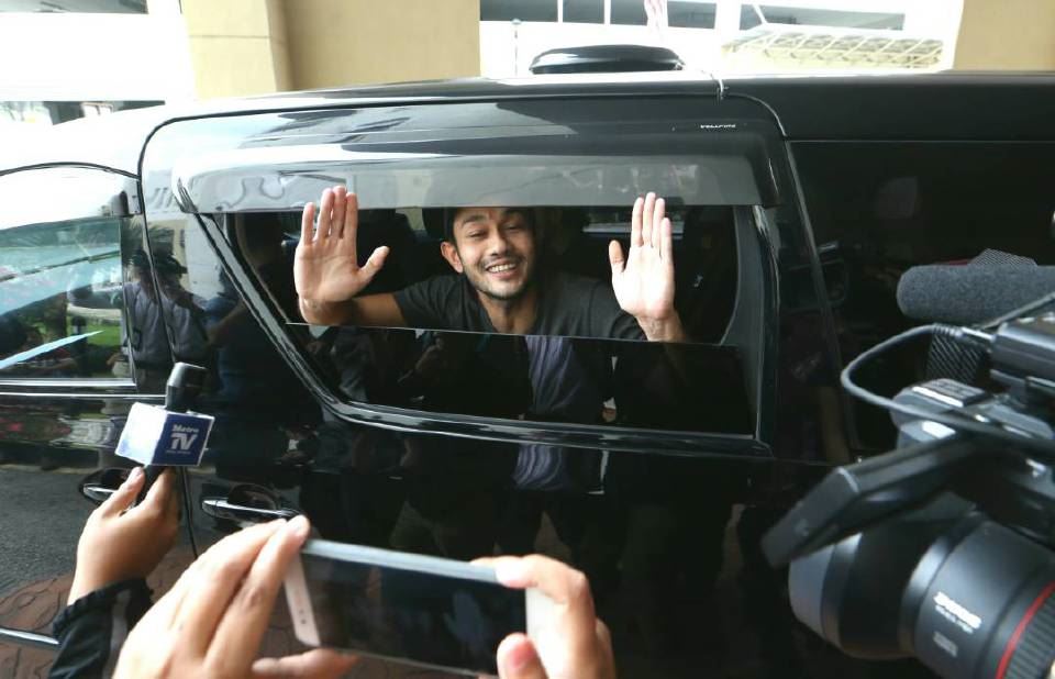 farid kamil dibebaskan ucap 