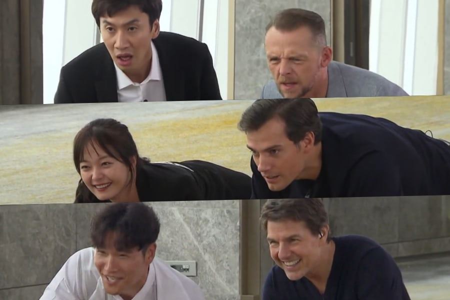 lawak bila simon pegg, henry cavill dan tom cruise main game dalam ‘running man’