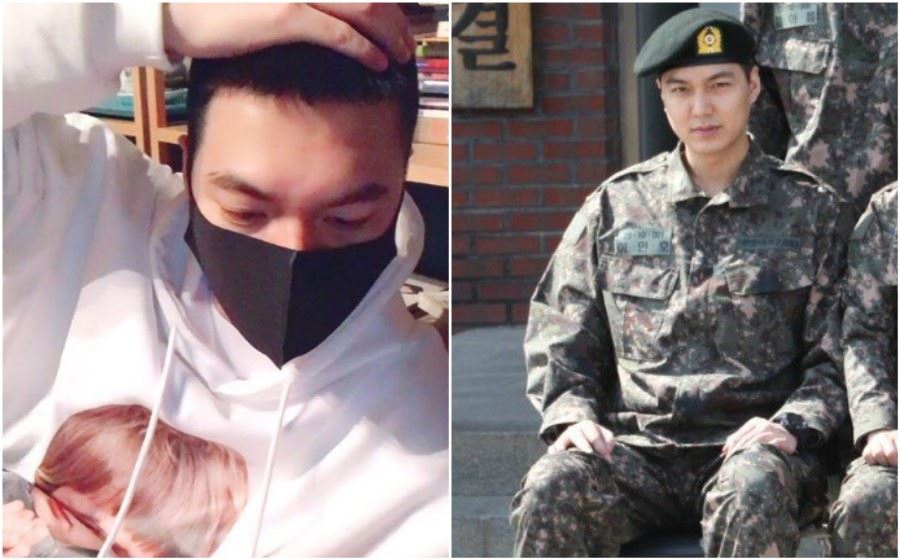 ni wajah terbaru lee min ho selepas 10 bulan dalam latihan ketenteraan