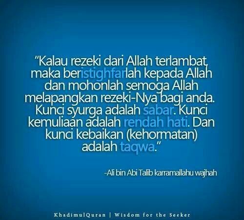 rasa down dengan rezeki yang berkurang? ini video yang anda kena tengok