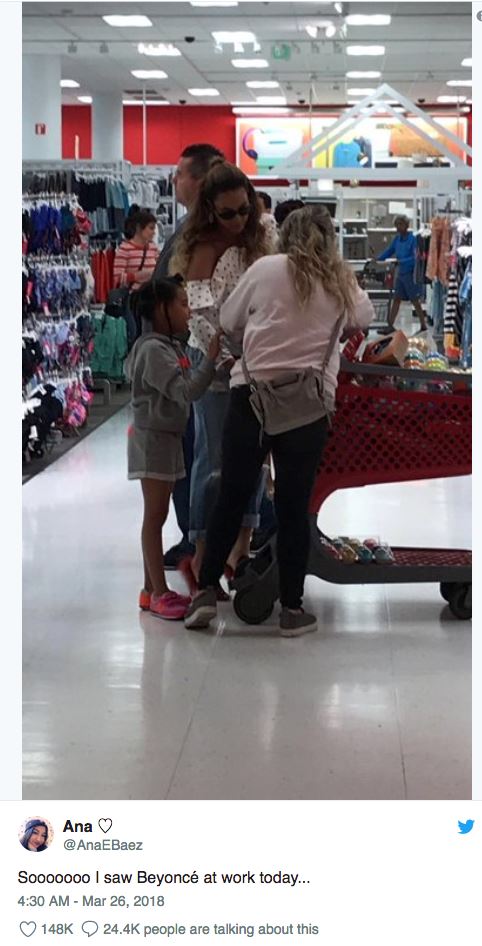 walaupun ada rm1.4 billion, beyonce pergi membeli belah dekat pasaraya biasa je 