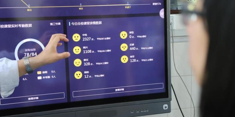 kelas di china guna kamera nak tahu student bagi perhatian ke tak