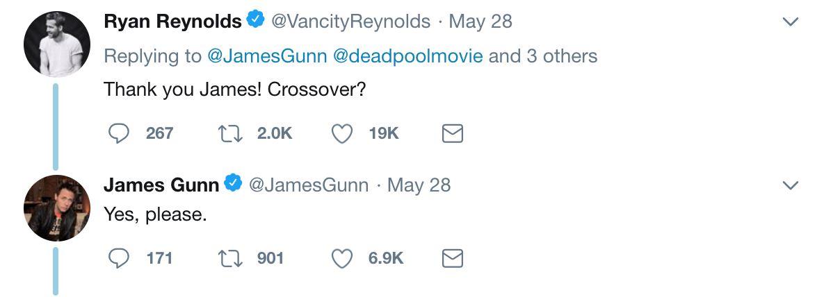 watak deadpool mungkin akan ada dalam guardian of the galaxy?