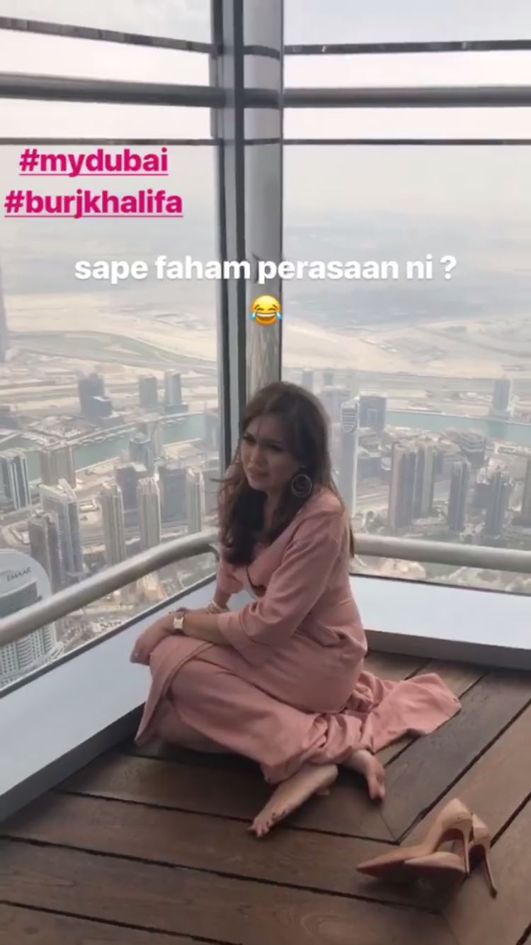 “siapa faham perasaan ni?”, nelydia senrose menangis sebab takut tinggi