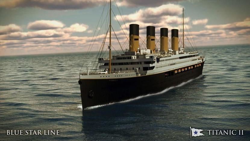 kapal titanic ii akan sambung belayar pada 2022 ke new york
