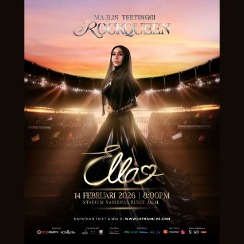 Ella Kembali Gegar Pentas Mega dalam ‘Majlis Tertinggi Rockqueen’ 14 Februari 2026! 