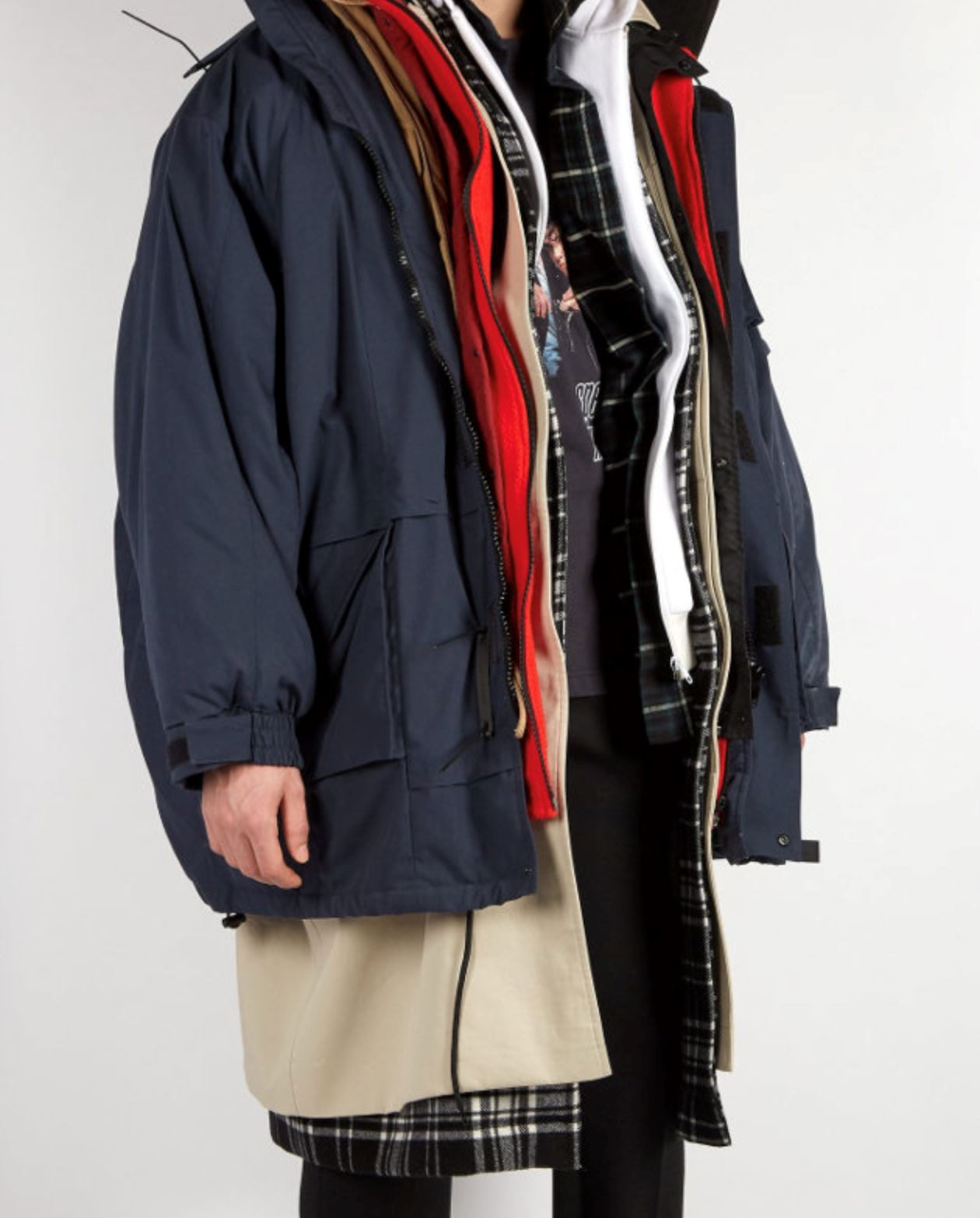 baju macam 7 lapis ni sebenarnya sepasang jaket, harga dekat rm40 ribu