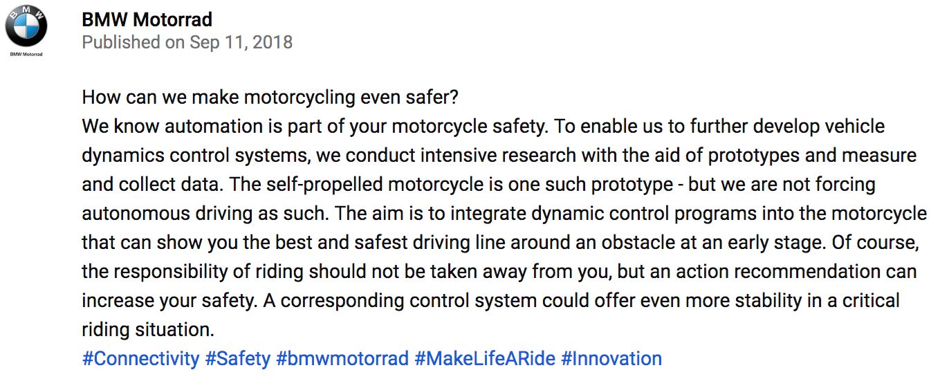macam ghost rider, motosikal drive sendiri tanpa pemandu kini di cipta
