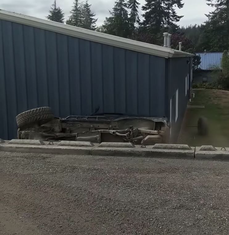 degil nak juga bawa jeep yang brek rosak, last sekali menyesal