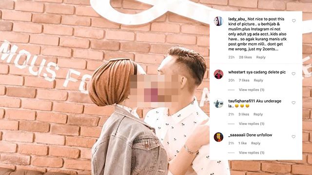 Foto Mesra Bercium Di Kecam Ramai, Anis Al-Idrus Tidak Diamkan Diri