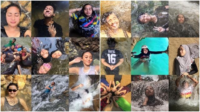 ramai sahut cabaran maya karin berendam dalam sungai