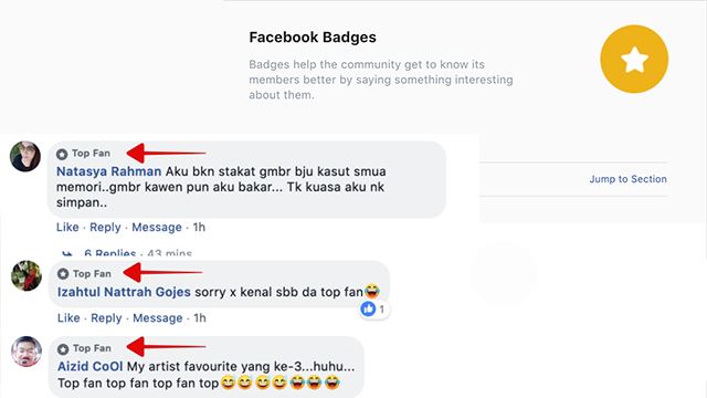 Ini Cara Nak Dapatkan Lencana “Top Fan” Di Facebook Page!