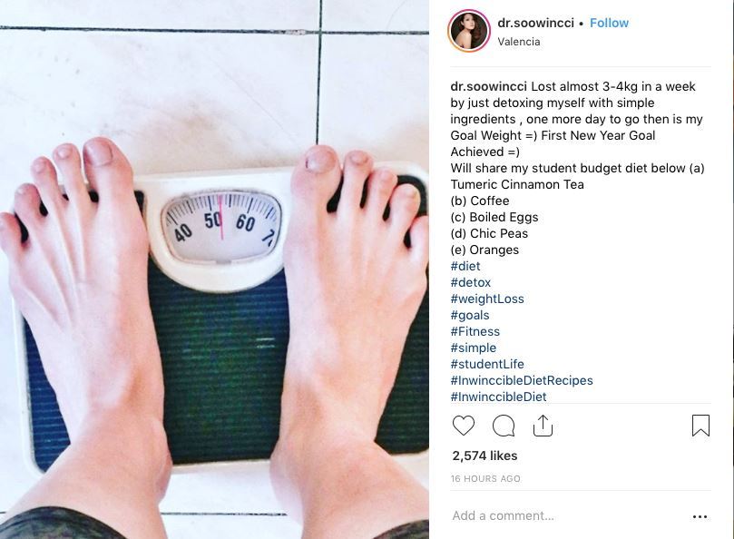 resipi detox dr soo winci berjaya turunkan 4kg dalam masa seminggu