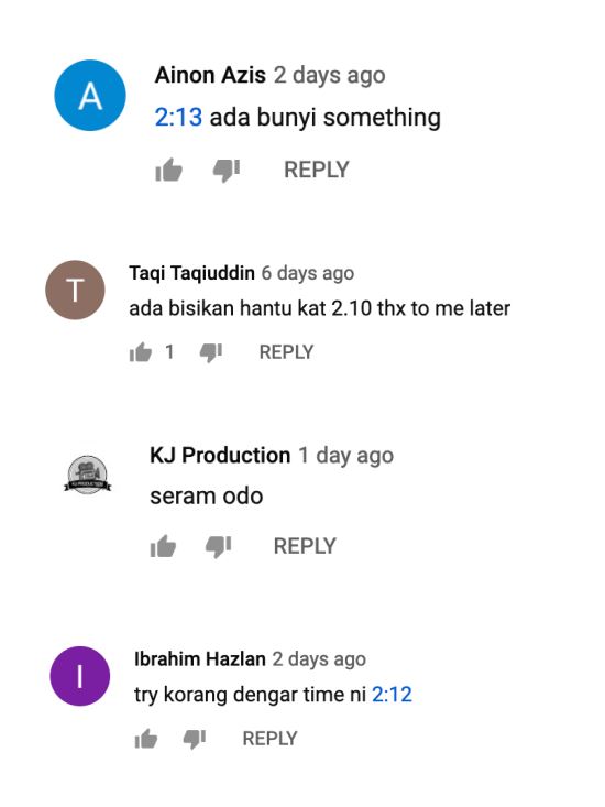 seram bila ada suara berbisik dalam muzik video penyanyi baru ini